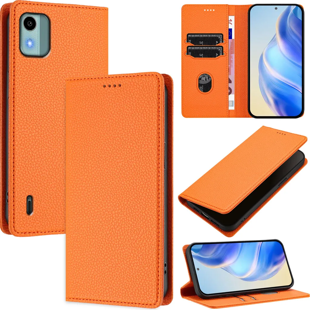 Custodia Nokia C12 Arancio: La Protezione Colorata per la Famiglia