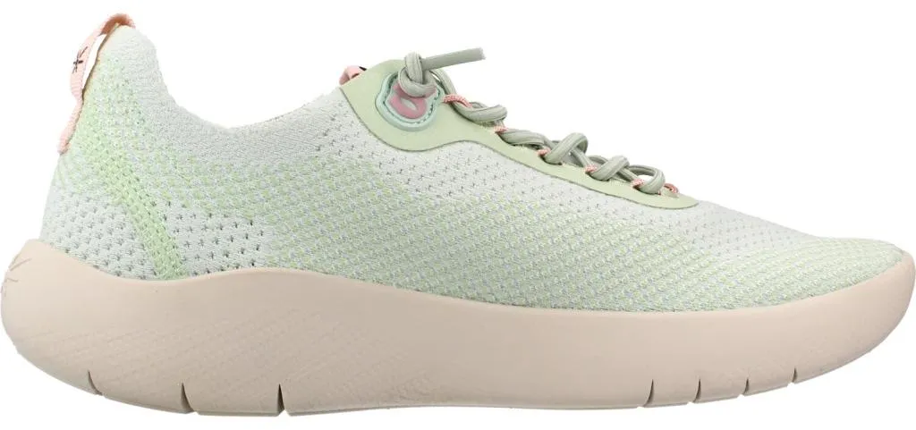 Baskets Vertes en Toile Flyx 059 Sunni Sabbi à Semelle Flexible - 4