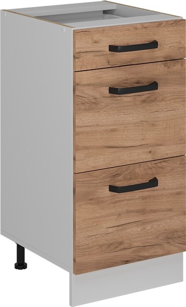 Küchenunterschrank Vicco R-Line Goldkraft Eiche 40 cm ohne Produktbild 