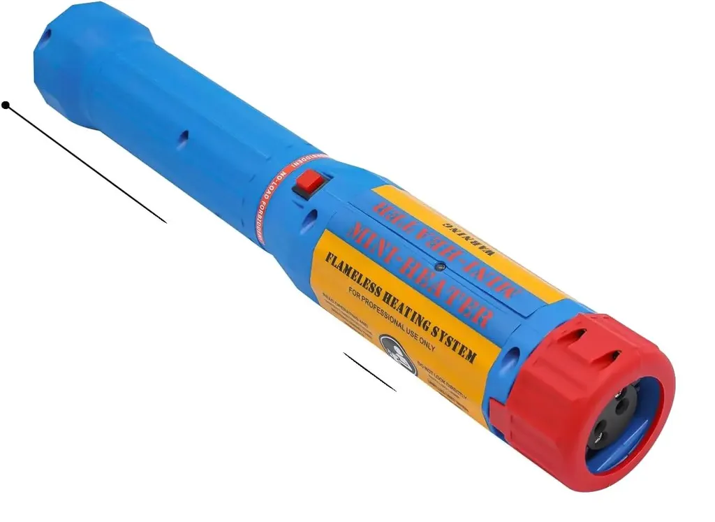 Chauffage à induction portable bleu modèle compact pour chauffage rapide