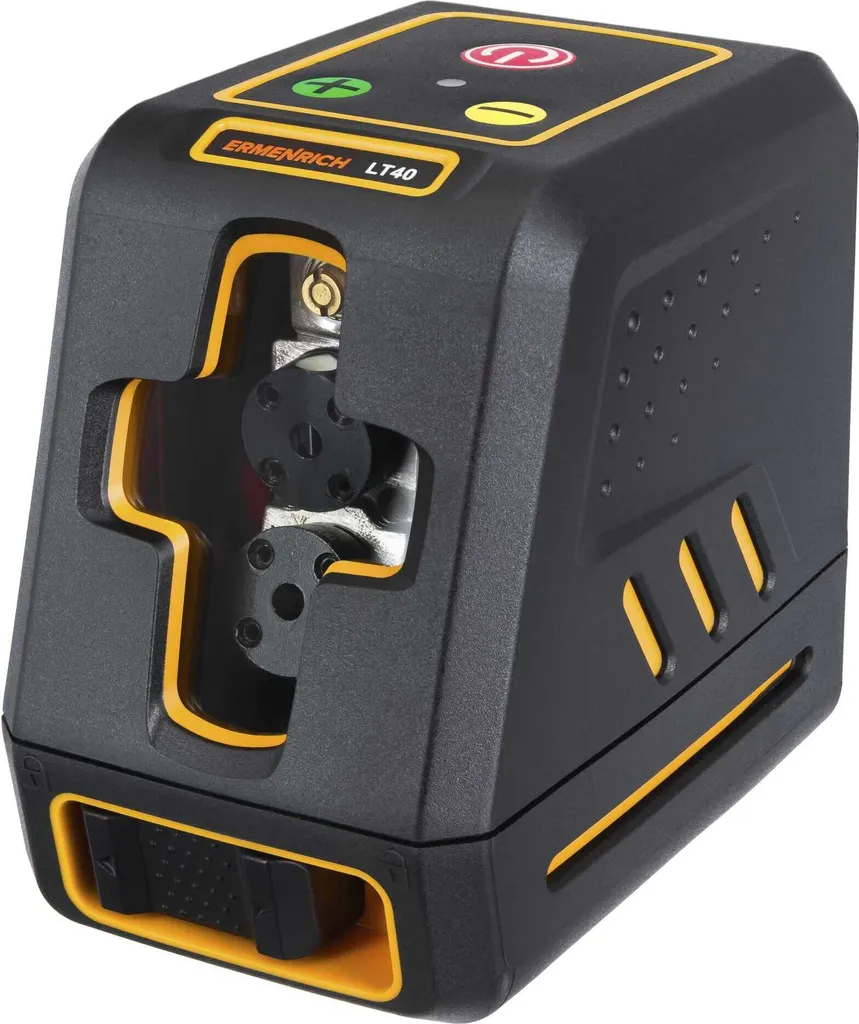 Ermenrich LT40 Niveau Laser 81437 : Mesure de Précision avec Lignes Vertes