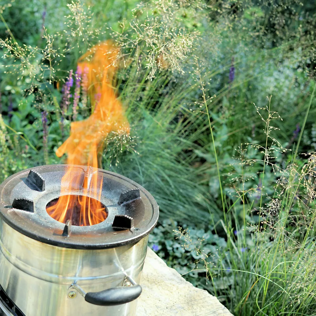 Four-fusée Inoxydable BBQ-Toro RAKETE #3 à Ventilation USB pour Jardin - 2