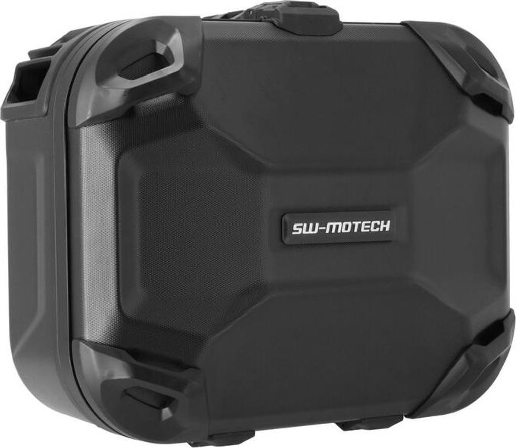 SW-MOTECH Koffer/Topcase Dusc M 33L, Alu-Optik, Wasserdicht