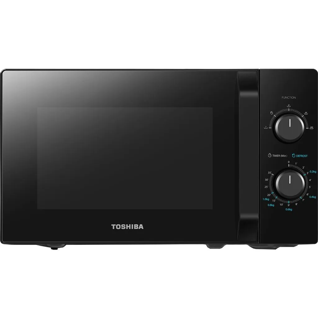 Micro-ondes Toshiba 20L pour Étudiant et Famille - Modèle Noir MW2