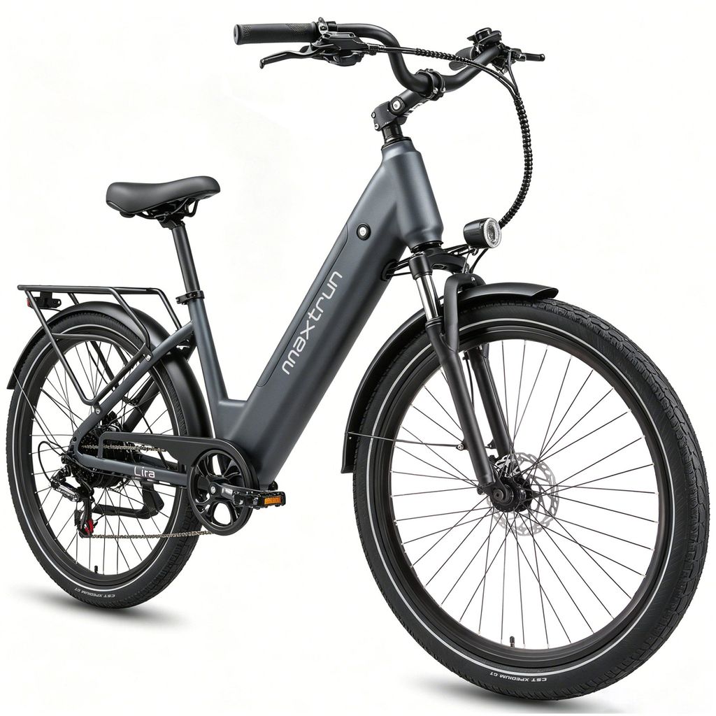 28 Zoll City E-Bike mit abnehmbarem 720Wh Akku und bis zu Produktbild 