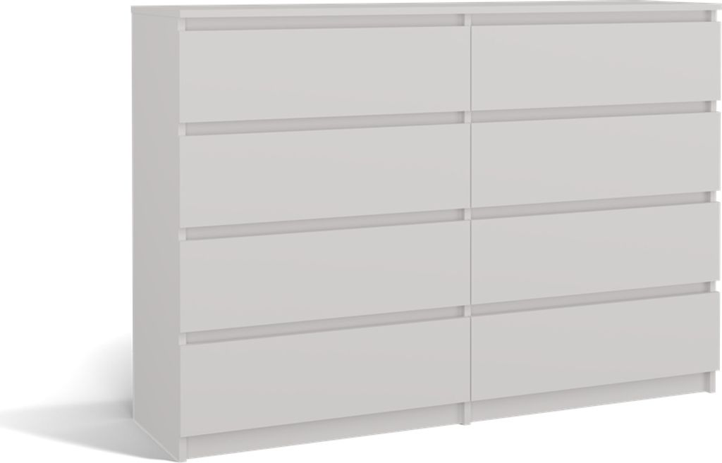 Topeshop M8 140 BIEL Kommode Produktbild 