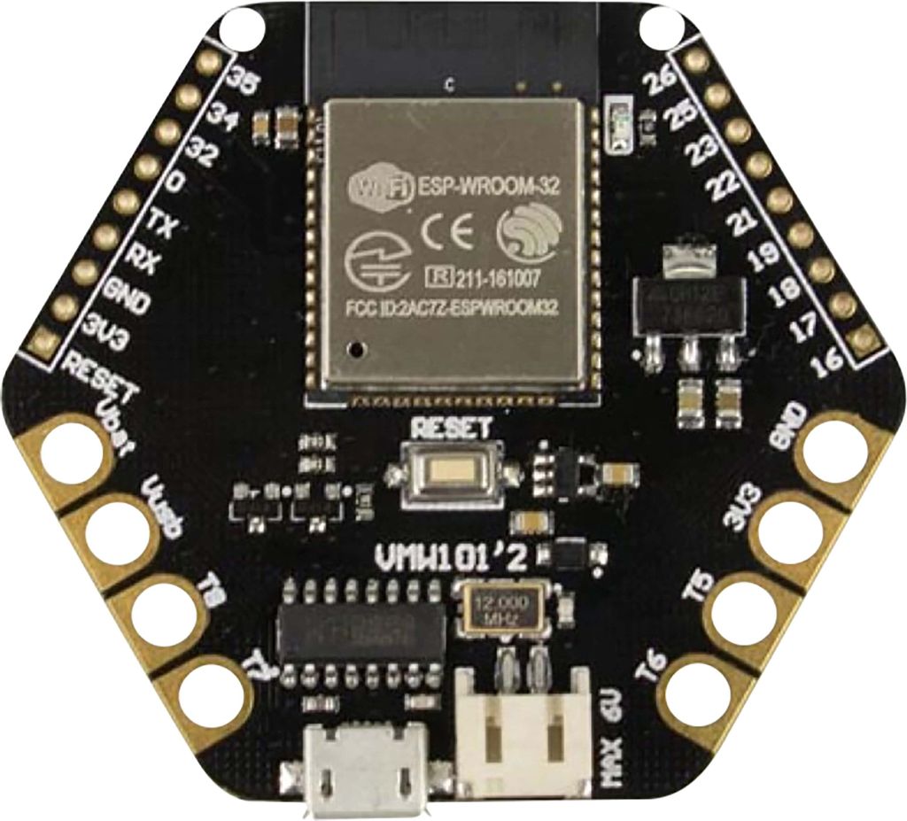 WHADDA Entwicklungsboard ESP32, anziehbar