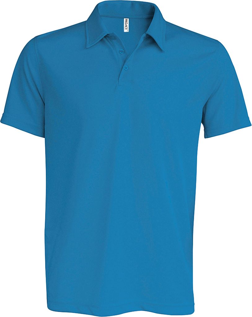 Kariban Proact Herren Kurzarm Performance Polo Shirt RW4246 (2XL) (Aqua Blau)