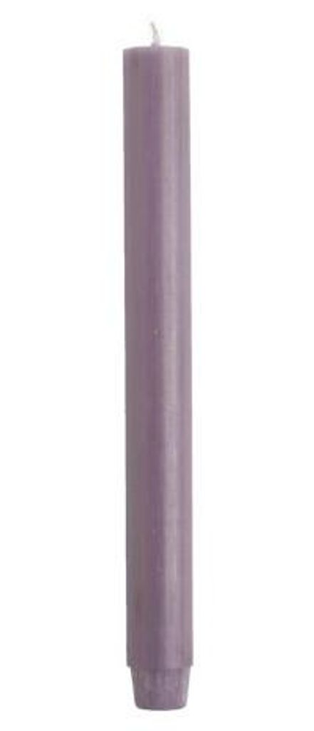 Rustik Lys Dinnerkerzen 2,6 × 30 cm – Staublavendel – 1 Produktbild 