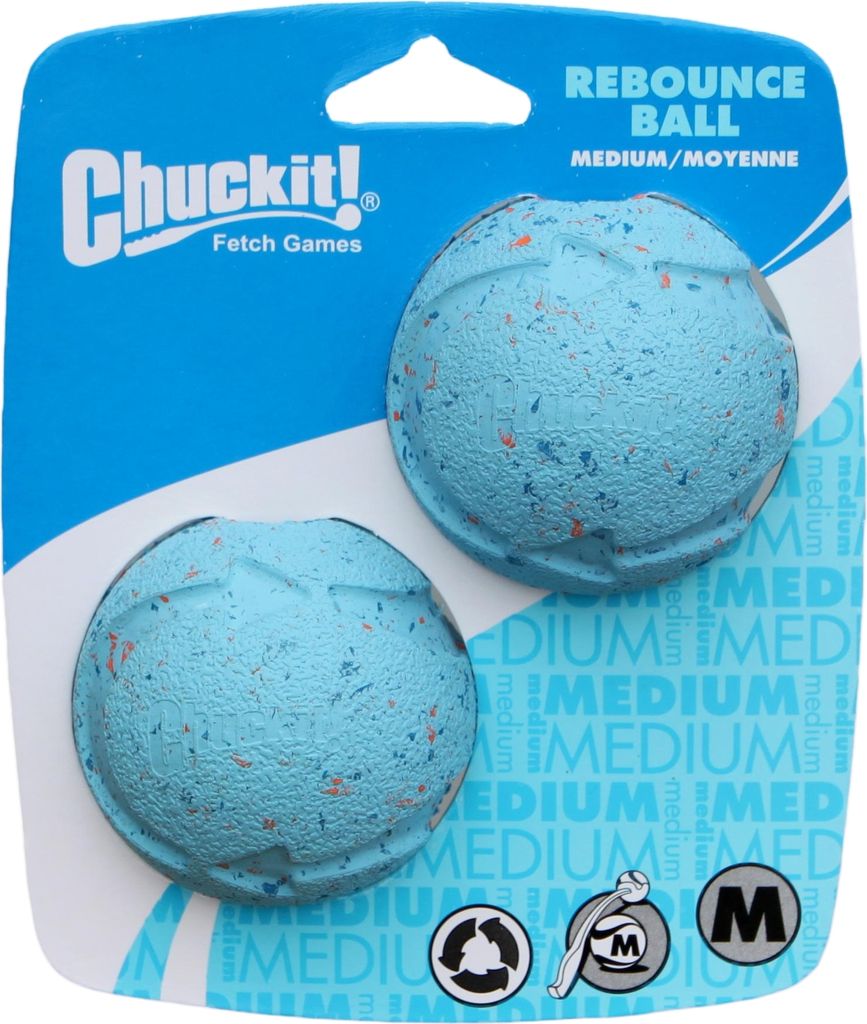 Chuckit Med Rebounce Ball 2 Pack.