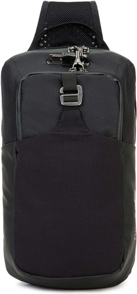 Sac à Épaule Bandoulière Pacsafe Venturesafe X - Sacoche Noire Mono