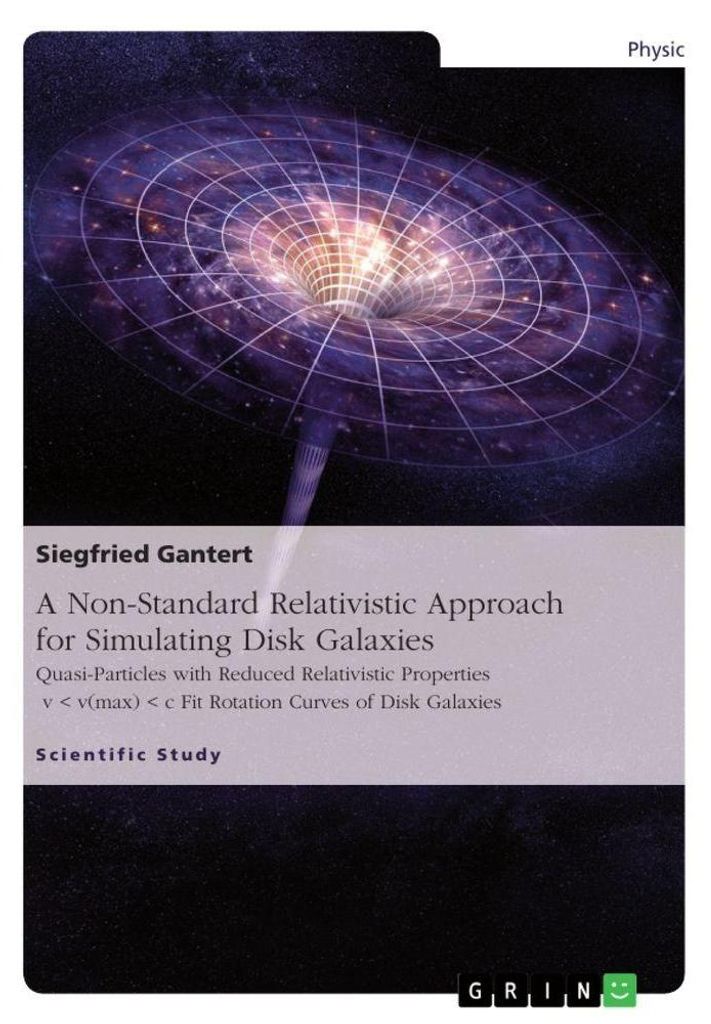 A Non-Standard Relativistic Approach for Simulating Disk Galaxies