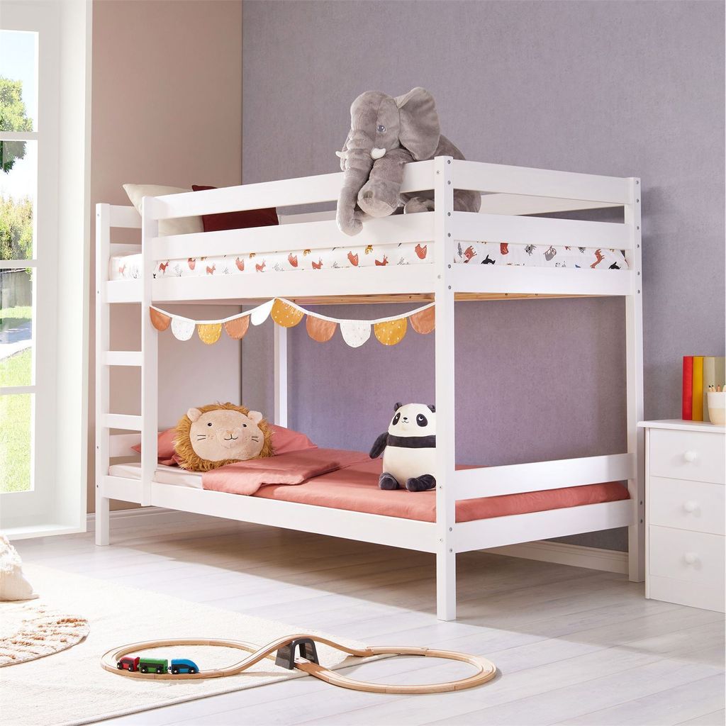 Etagenbett Doppelstockbett FELIX für Kinder Hochbett Produktbild 4