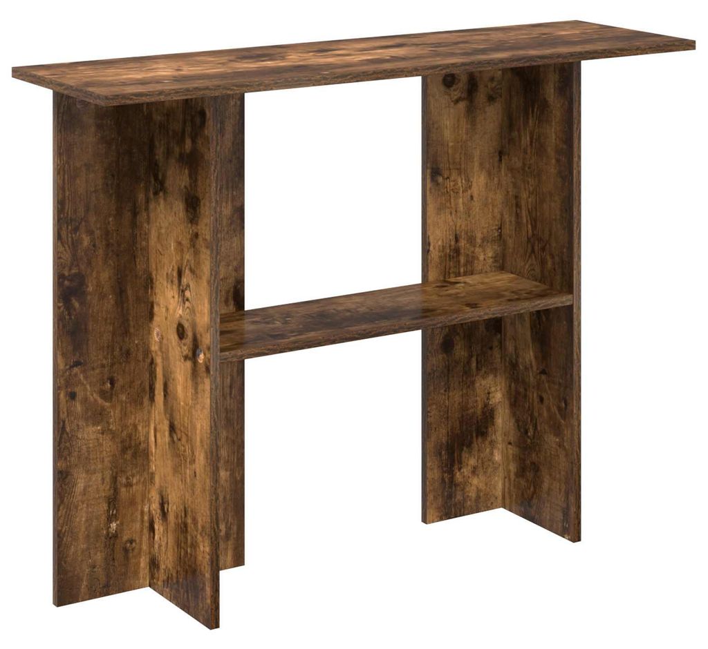 Konsolentisch Geräucherte Eiche 100 x 30 x 75 cm Holzwerkstoff