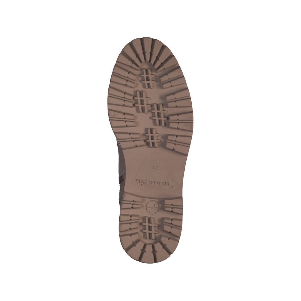 Tamaris Damen Stiefelette warm gefüttert Schnürboot Kord-Details 1-26289-29, Größe:42 EU, Farbe:Beige