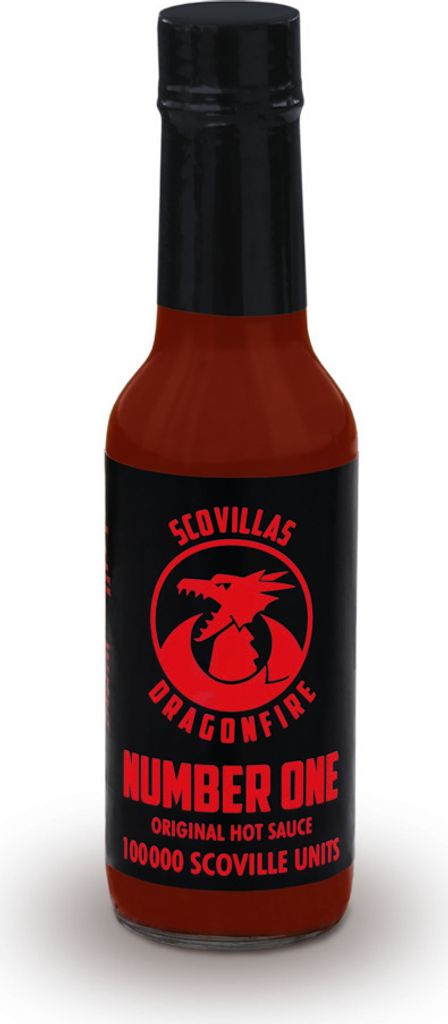 Scovillas Dragonfire Number One Hot Sauce, 148ml Produktbild 