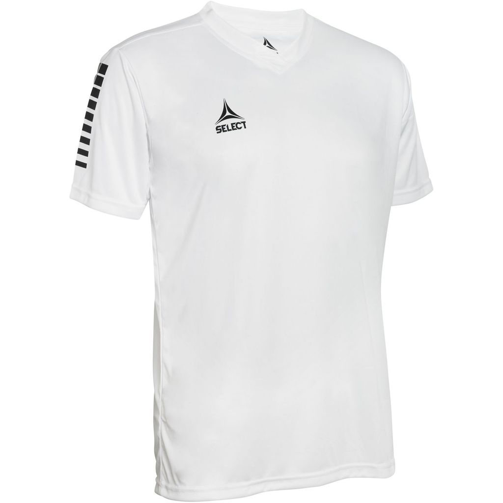 SELECT Pisa Trikot weiß/schwarz XXL