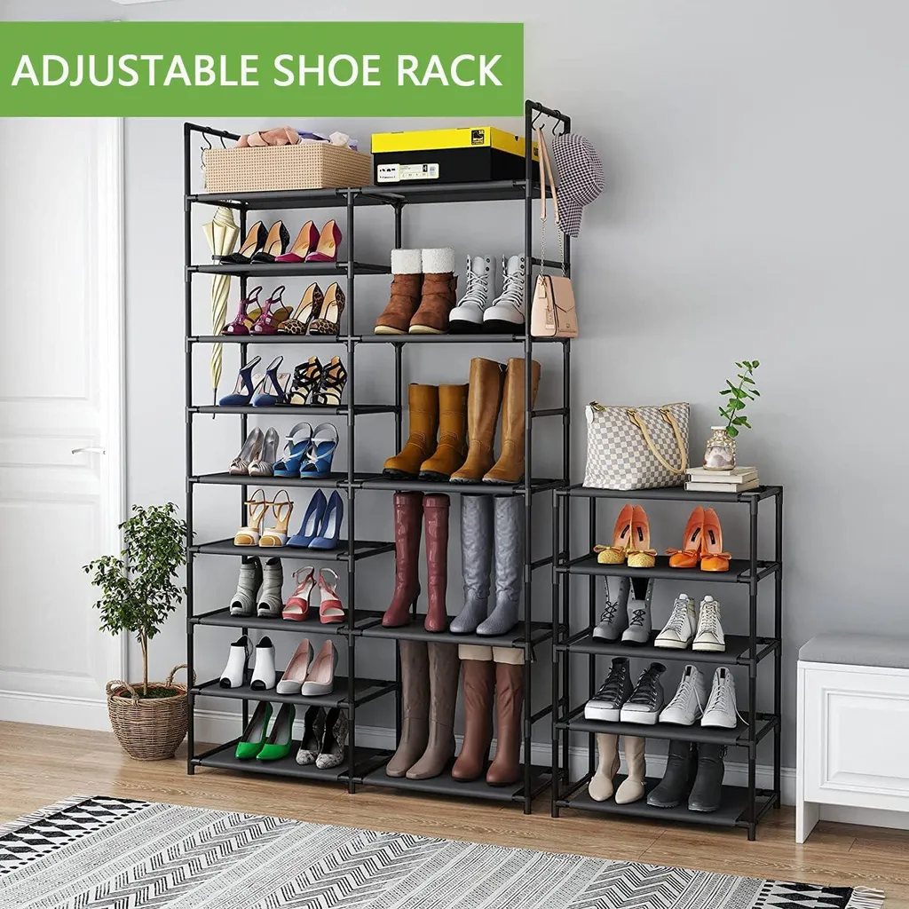 Organisateur de chaussures 23 tablettes pour couloir et chambre à coucher