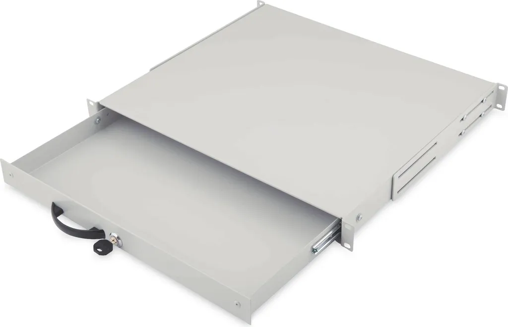 Vano Tastiera Digitus DN-19 KEY-1U 1HE Chiusura Chiave per Rack