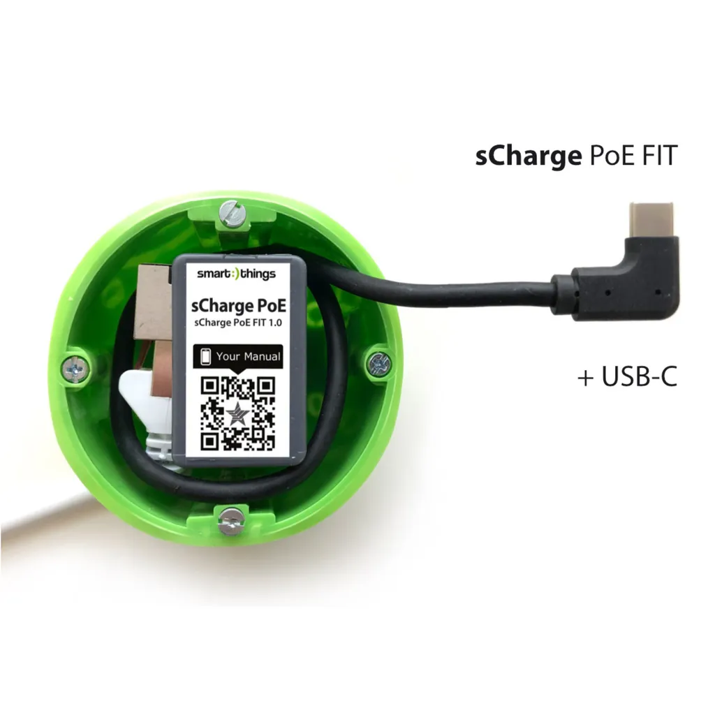 Fini le Wi-Fi instable avec le sCharge PoE FIT C Ethernet sDock Fix