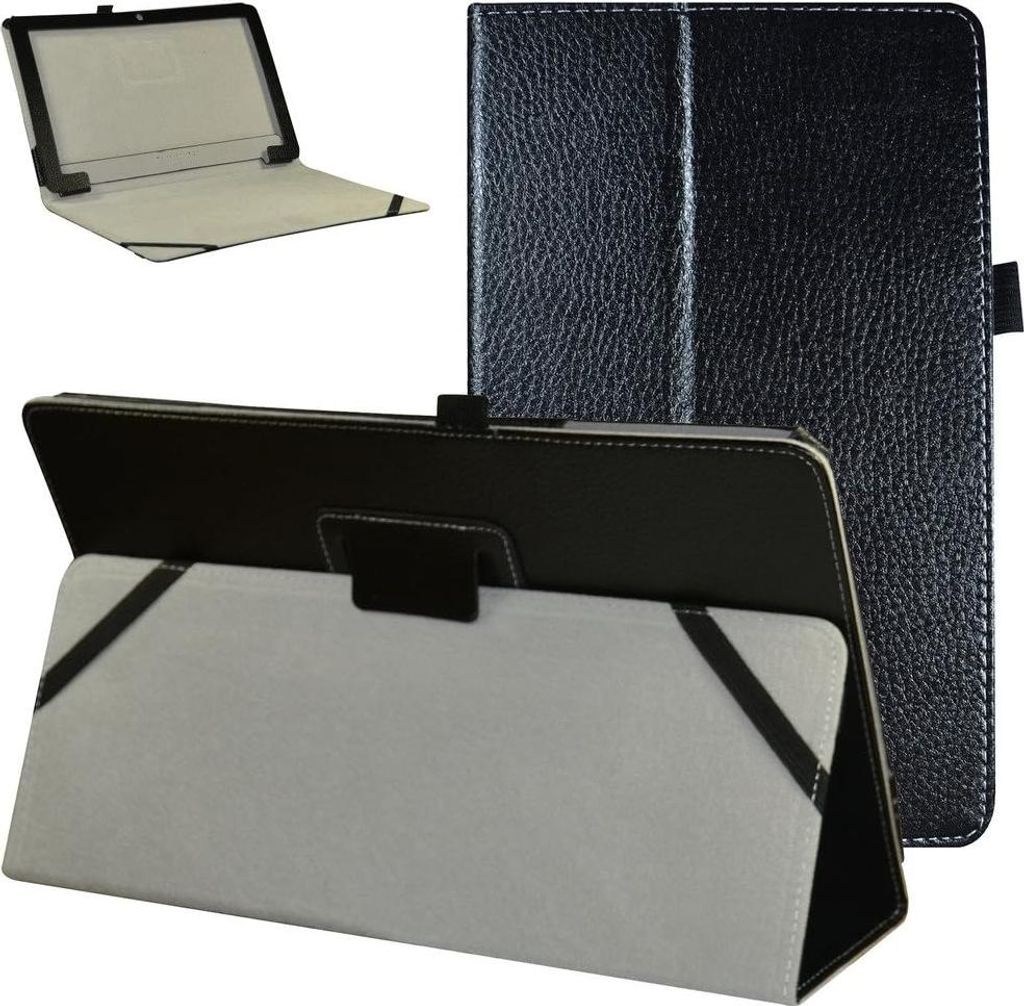 Tablet-Hülle Für Trekstor Surftab Twin 11,6" Schwarz Solid Closed