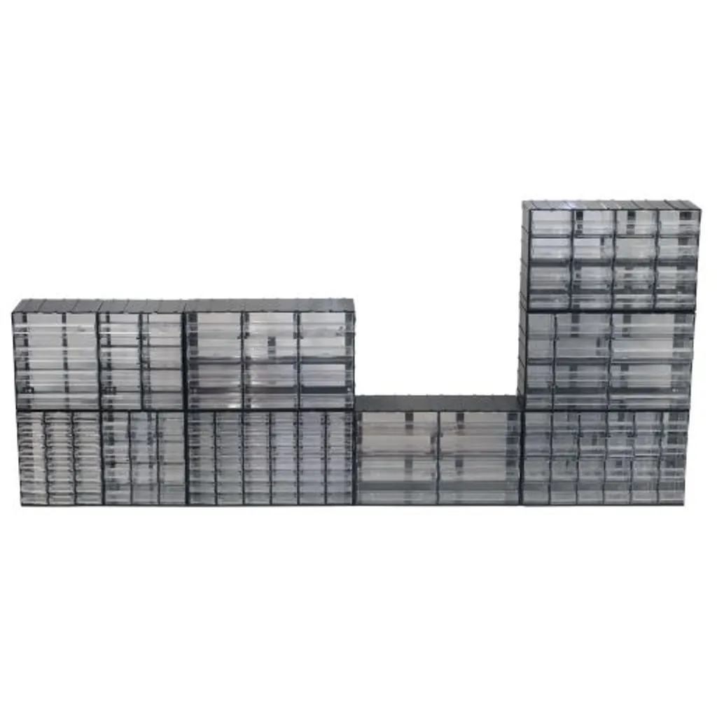 Bac à Bec de Rangement Artplast 501 - Module de Stockage Polyvalent Gris
