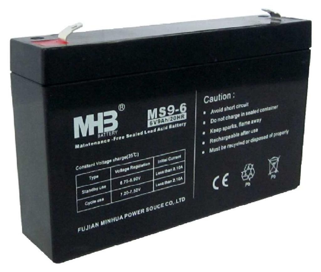 Bluewalker USV Batterie Powerwalker MHB MS9-6 Immagine del prodotto 