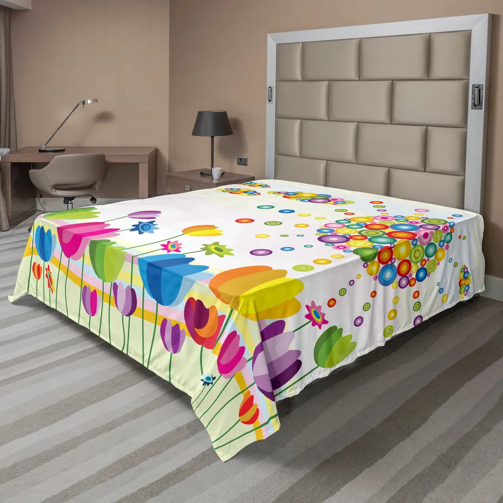 Lenzuolo 266x260 cm ABAKUHAUS Astratto | No Stiro, Super Morbido