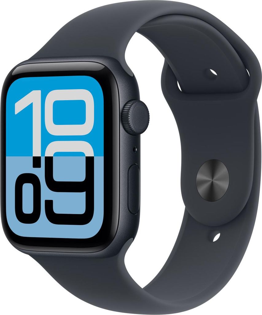 Apple Watch SE (3nd generation) OLED 44 mm Digital 368 x 448 Pixel Touchscreen 5G Schwarz WLAN GPS