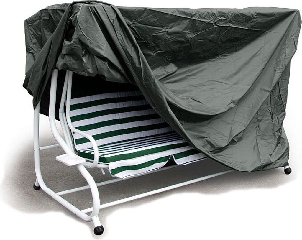 Abdeckhaube Hollywoodschaukel 4-sitzer 250cm, Polyester PE-beschichtet grau