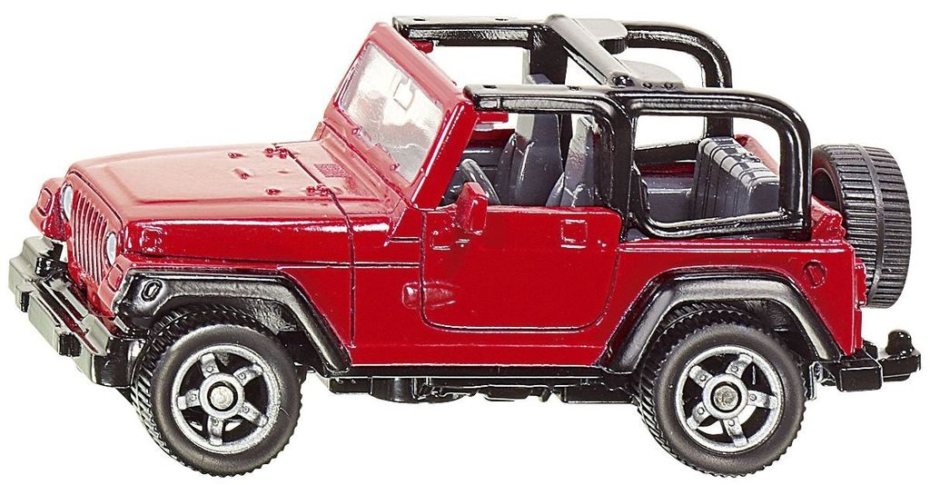 Siku Jeep WRANGLER Spielzeugauto blau ; 1342