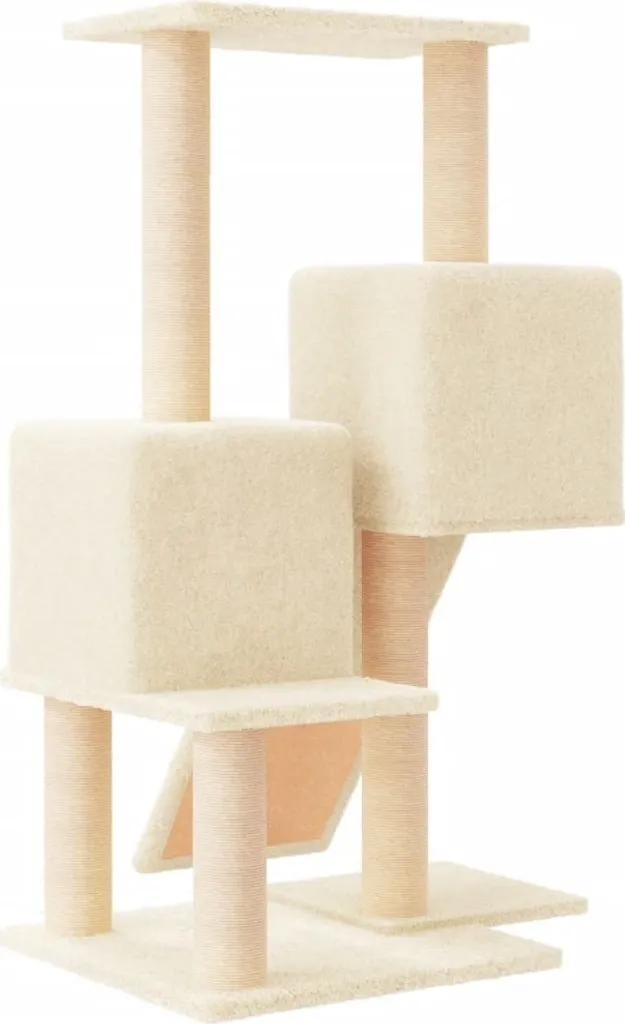 Il Mio Gatto Adora il Graffiatoio vidaXL 82cm Crema - Recensione e Consigli - 5