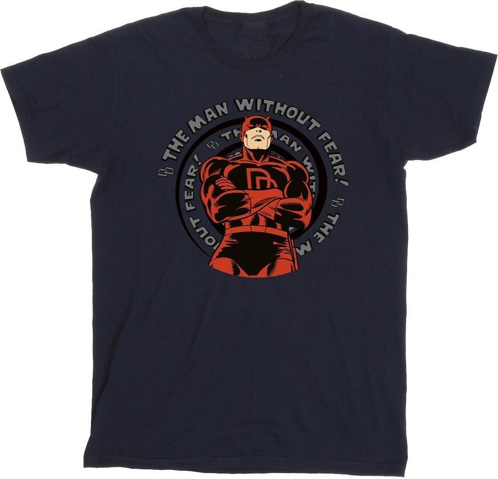Marvel - T-Shirt für Herren BI37504 (4XL) (Marineblau)