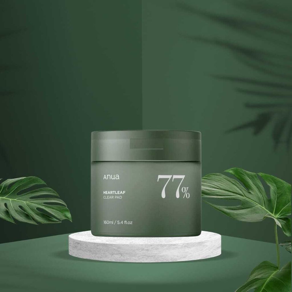 Anua, Heartleaf 77%, durchsichtiges Pad, 160 ml - DE Versand via DHL