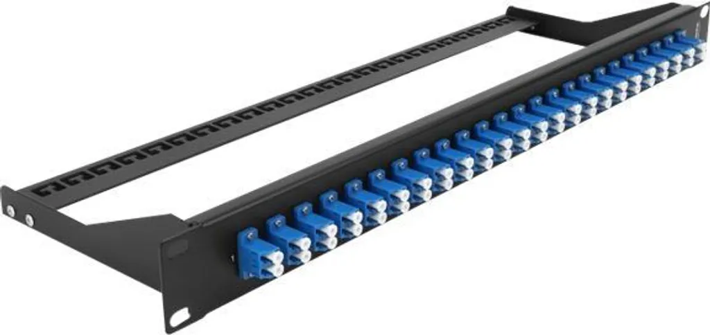 Pannello Fibra Ottica 24 Porte LC Duplex - Delock 19 pollici 1U