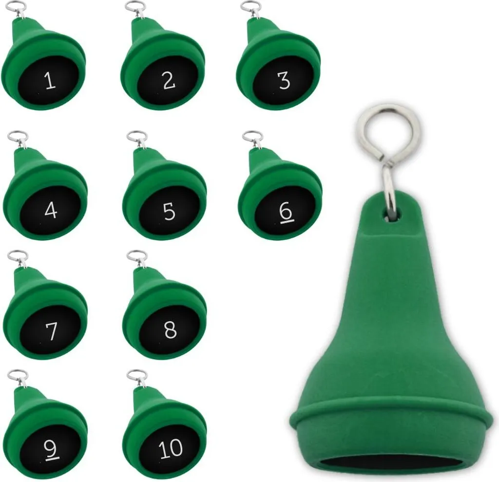 Porte-clés Numéroté 1-10 pour Location de Vacances et Hôtel Mayfair