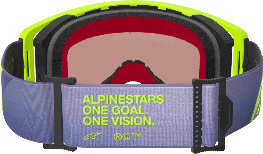 Alpinestars Supertech Vision Corp : Masque MX haute performance Violet