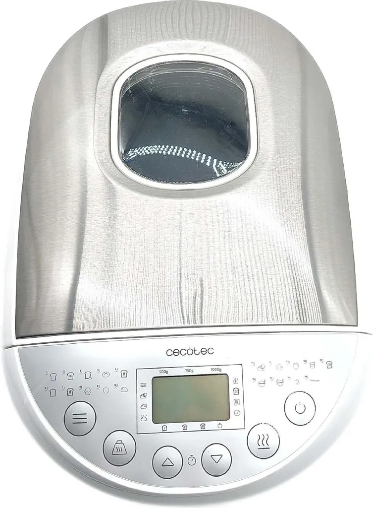 Machine à pain 550W Cecotec avec 19 programmes et départ différé 15h - 10