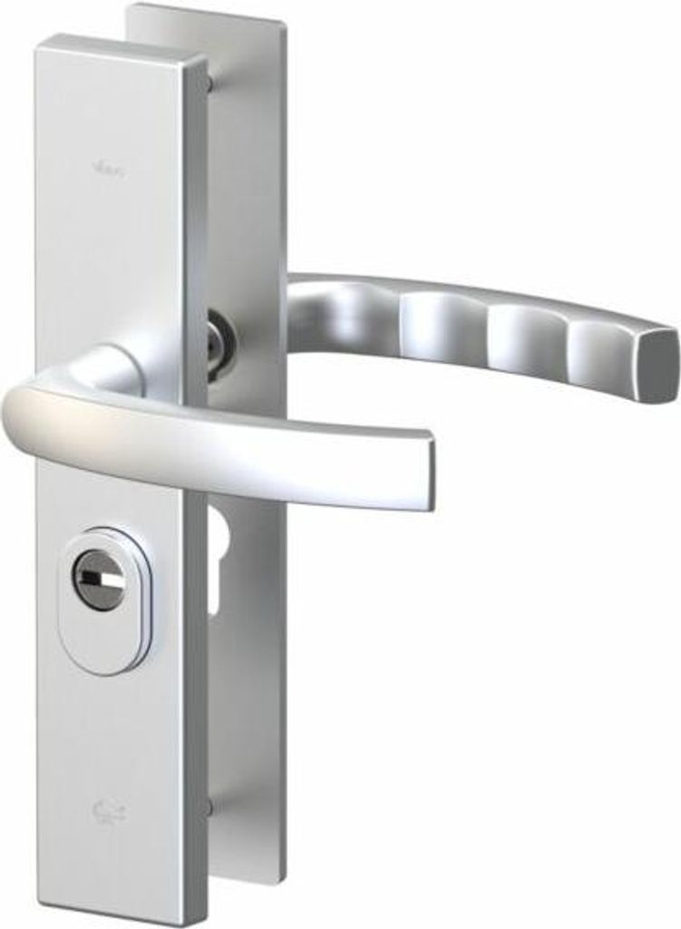 Schutzbeschlag Türdrücker PC92 Aluminium - Pro Stück