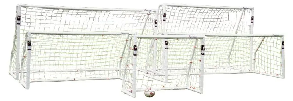 Filet de football en plastique blanc résistant RD4085 - 40,64x17,78 cm