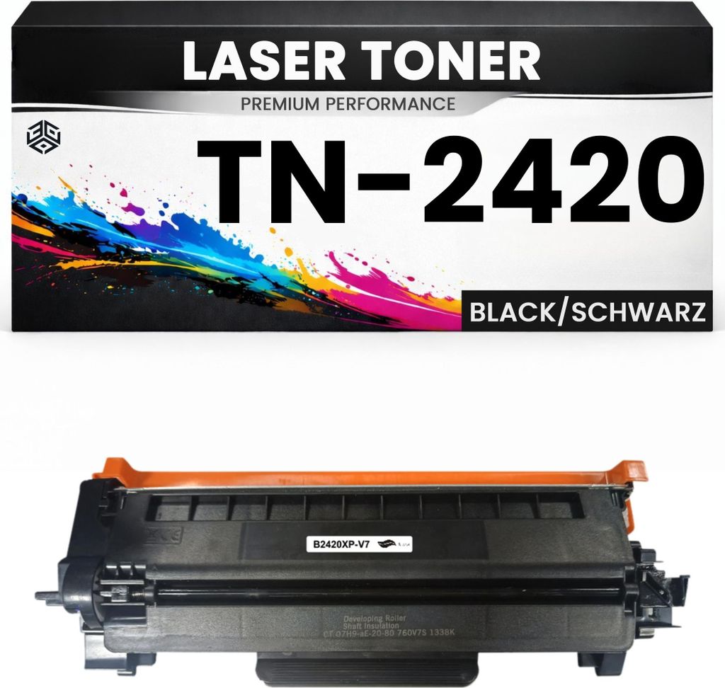 XXL Toner TN-2420 hochwertige Brother alternative Schwarz TN2420 wie Original für DCP-L2510D/2530DW/2537DW/2550DN HL-L2310D/2350DW/2370DN