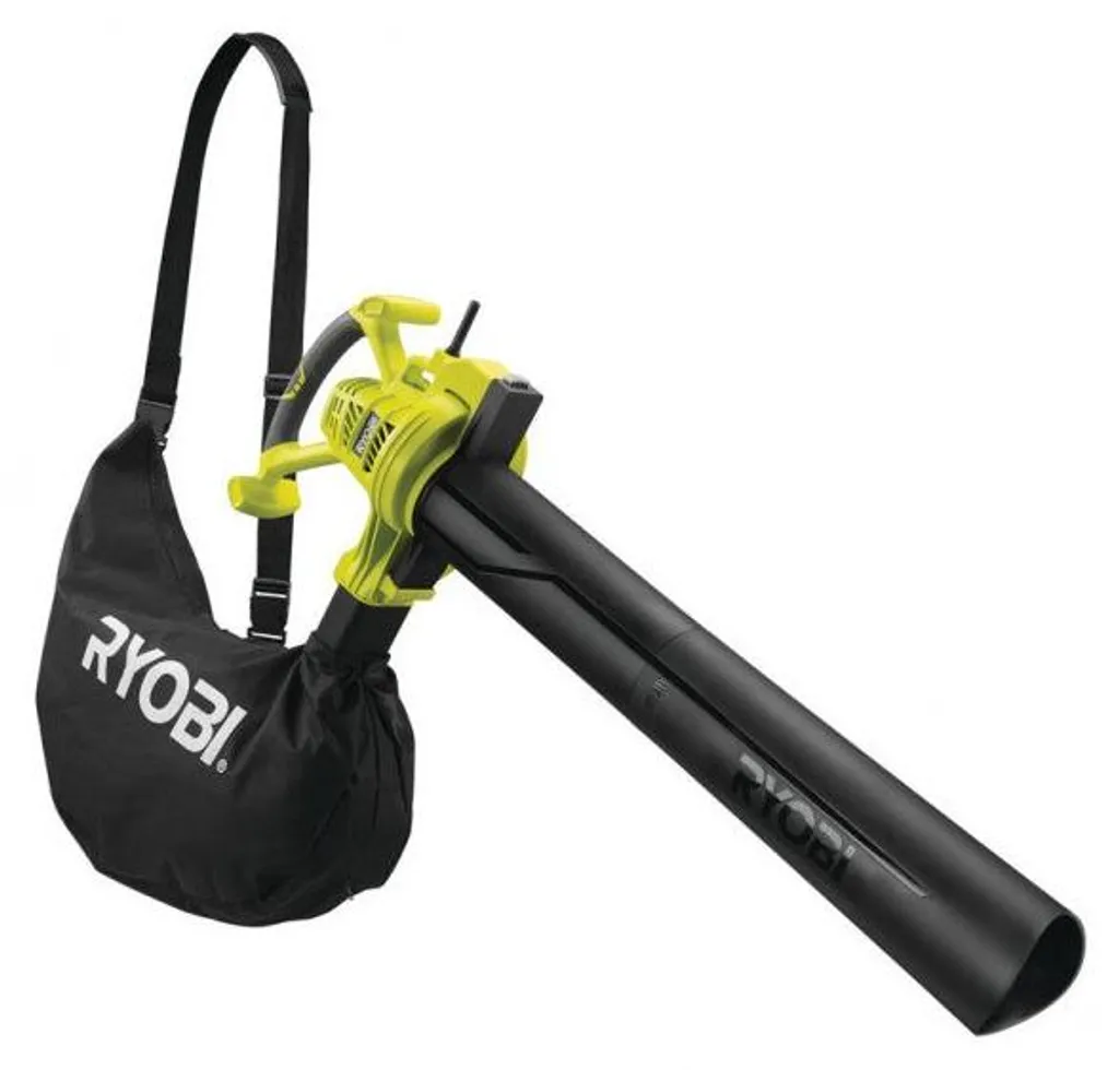 Ryobi RBV3000CSV Souffleur Aspirateur Broyeur 3-en-1 de 3000W Filaire