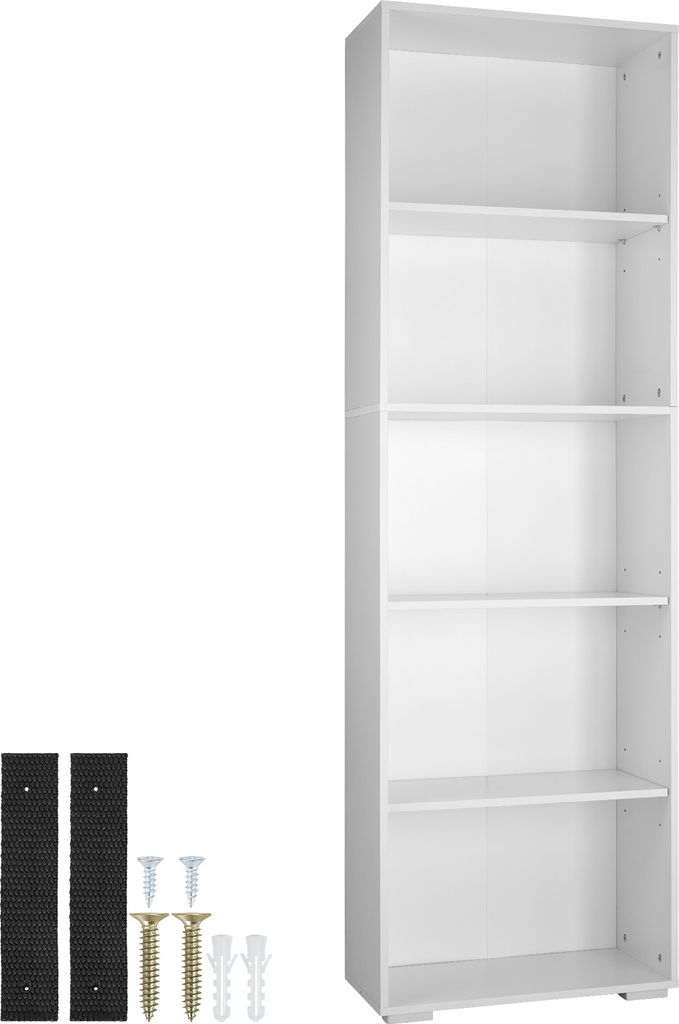 tectake® Lexi libreria 60 x 30 x 190 cm Immagine del prodotto 