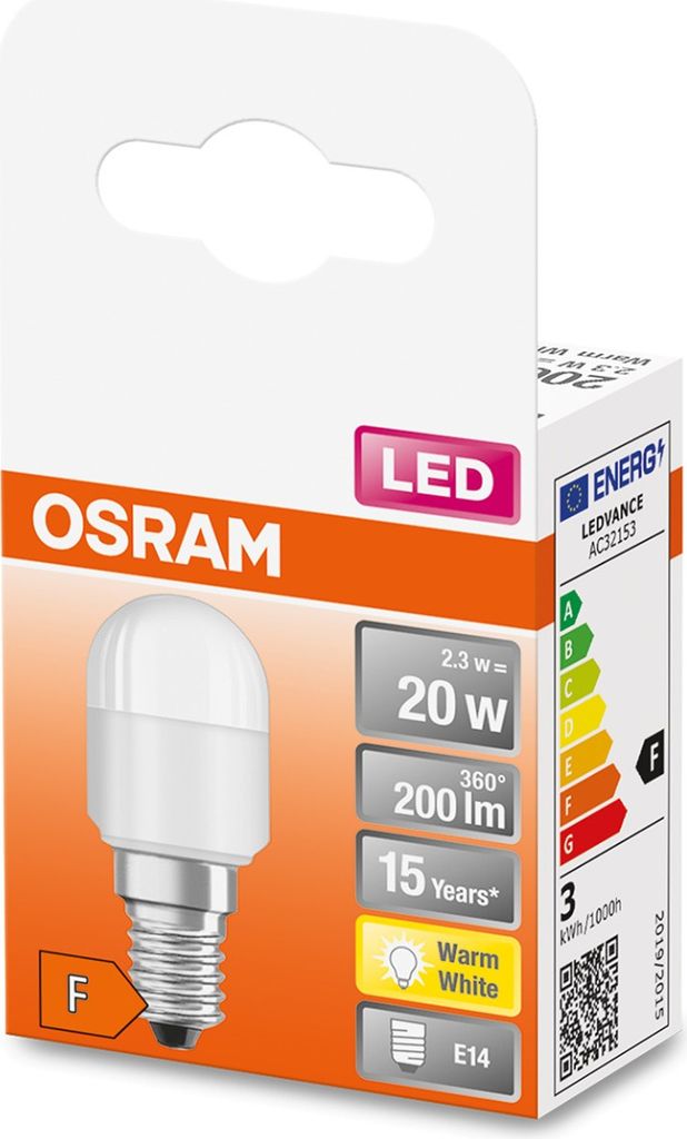 OSRAM 4058075432758 OSRAM Kühlschranklampe Special T26 E14 Image du produit 