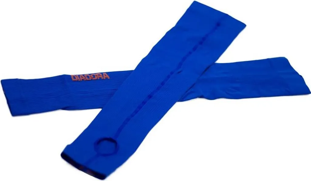 Manche de bras Diadora Micro Bleu - Manchette sport respirante active