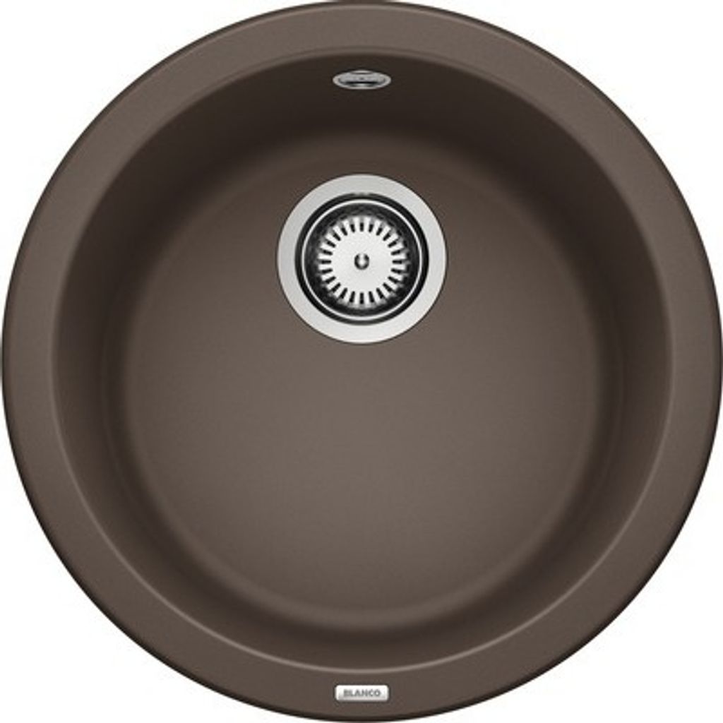 BLANCO RONDO, 1 Becken, 380 x 380 mm, 16,5 cm, 450 mm, 450 mm, 165 mm