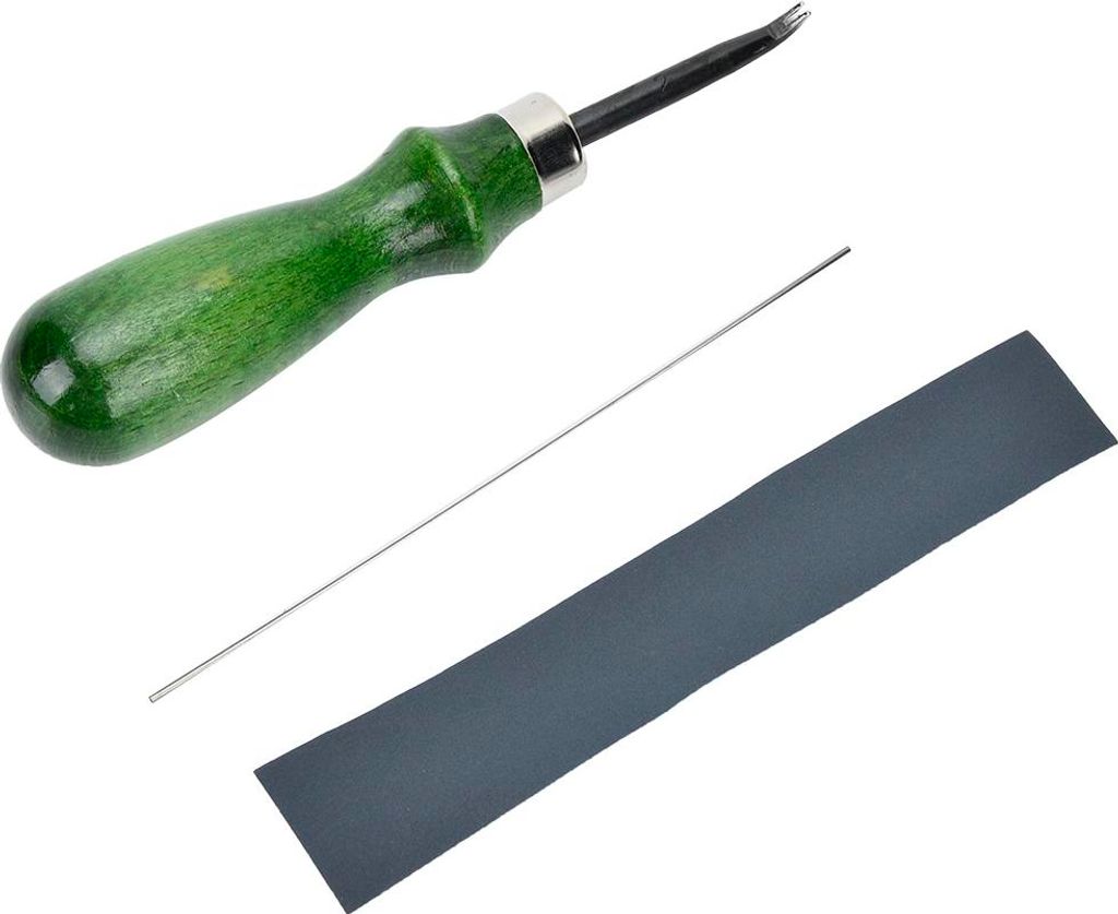 0,6 mm-1,4 mm professionelles Getriebe DIY Accessoire Leder Bastelkantenschneidwerkzeug (0,6 mm)