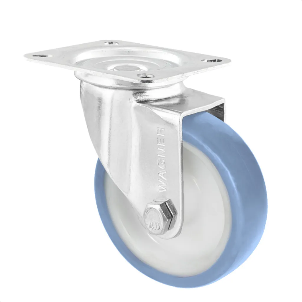 Roulette pivotante Wagner RO 6600 gris 4660001 matériel transport