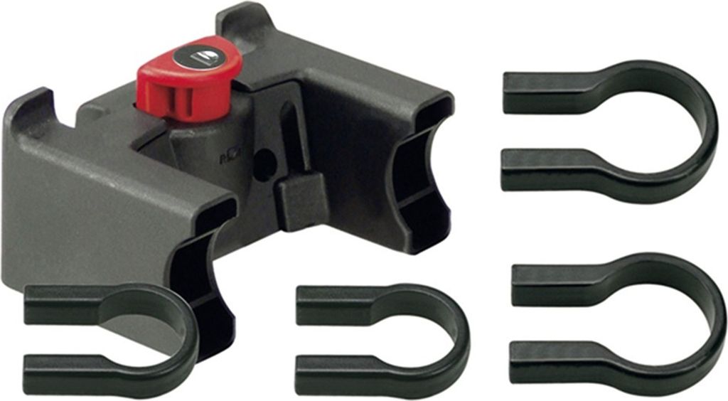 KLICKfix Handlebar Universal with Lock Adaptér Black/Red Obrázek produktu 