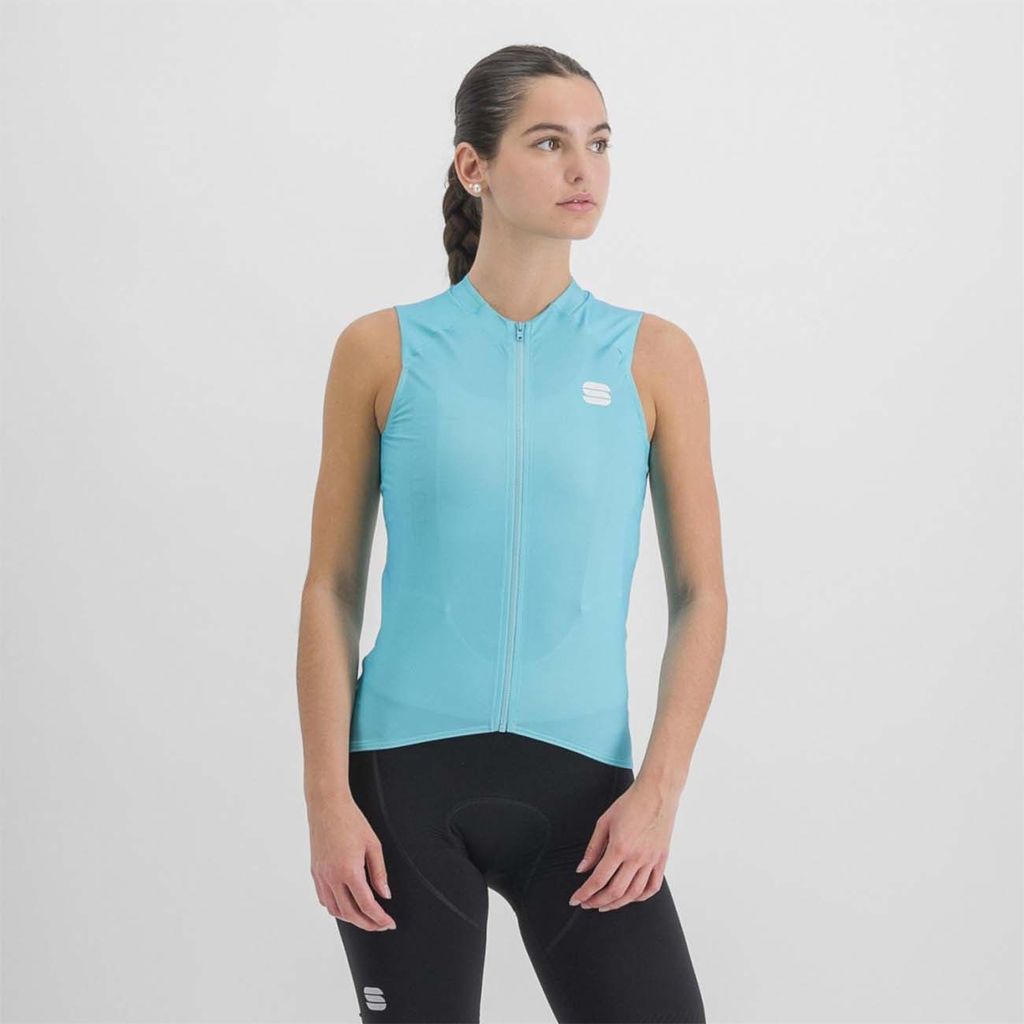 SPORTFUL Ärmelloses Fahrradtrikot - MATCHY LADY - Hellblau M